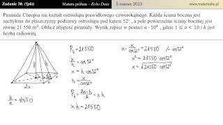 Zadanie 30  Matura próbna 05032013 Echo Dnia [upl. by Federica100]