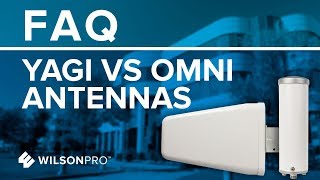 Yagi vs Omni Antennas Whats The Difference  WilsonPro [upl. by Lyred]