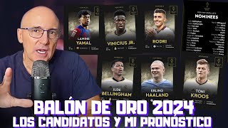 BALÓN DE ORO 2024 ¿QUIÉN GANARÁ RODRI BELLINGHAM VINICIUS LAMINE KROOSSIN MESSI NI CRISTIANO [upl. by Oicnedurp652]