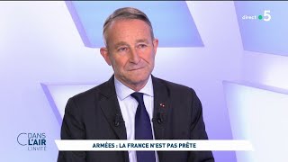 Pierre de Villiers  Armées  la France n’est pas prête C dans lair lInvité 25112022 [upl. by Atekal]