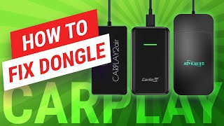 How to Fix Your Wireless Apple CarPlay Dongle [upl. by Wilburt]