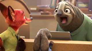 Zootopia Flash The Sloth Sloth scene [upl. by Stephannie804]