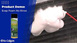 Product Demo NuCalgons Evap Foam No Rinse [upl. by Ojibbob]