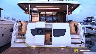 Versatile amp Spacious  2022 Absolute Navetta 58 Motor Yacht [upl. by Eelarbed75]