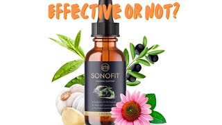 Sonofit Ear Drops Reviews Effective or Not [upl. by Zales]