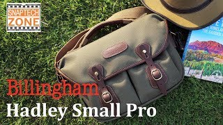 กระเป๋า Billingham Hadley Small Pro SnapTech Review EP58 [upl. by Sisi932]