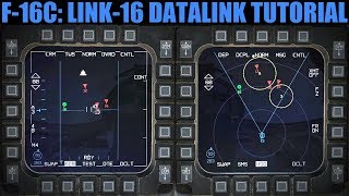 F16C Viper HSD Datalink Tutorial  DCS WORLD [upl. by Etnovaj]