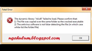 Mengatasi quotThe dynamic libraryquotrlddllquot failed to loadquot PES 2014 [upl. by Malliw595]