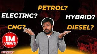 SAVE MONEY  Petrol vs Hybrid vs Diesel vs Electric vs CNG [upl. by Ardnama]