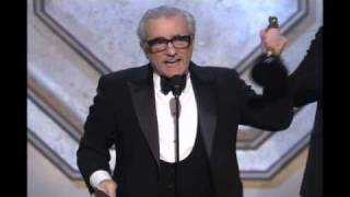 Martin Scorsese Wins Best Directing  79th Oscars 2007 [upl. by Anwahsar]