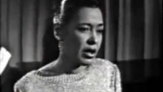 Billie Holiday Strange Fruit Live 1959 [upl. by Atalayah]