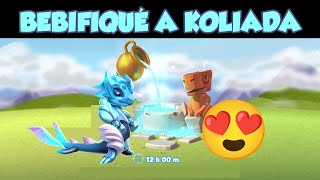 Bebificando Dragón de Koliada ⭐Dragon Mania Legends [upl. by Aenyl]