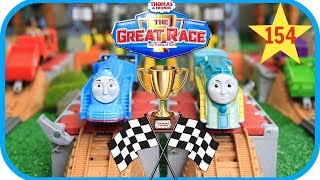 THOMAS AND FRIENDS THE GREAT RACE 154 TrackMaster Shooting Star GordonThomas amp Friends Toy Trains [upl. by Ennaecarg207]