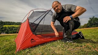 MSR FreeLite 2 Ultralight Backpacking Tent  Overview amp fly pitch mod [upl. by Ynnaj]