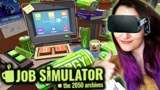 How To Be The GREATEST Office Worker EVER  Job Simulator VR 2 [upl. by Naldo]