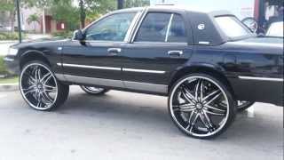 GRAND MARQUIS ON DEM 30quot RIMS  C2C CUSTOMS FOOTAGE [upl. by Blair]