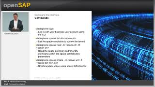 Command line interface  Datasphere  unit 27 [upl. by Eenaj]