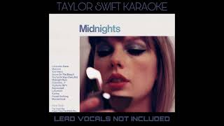 AntiHero Instrumental Backing Vocals  Karaoke Version  Taylor Swift [upl. by Annoyik32]