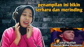 Jamal Abdillah  Tidurlah Wahai Permaisuri  🇮🇩 REACTION [upl. by Lodie]