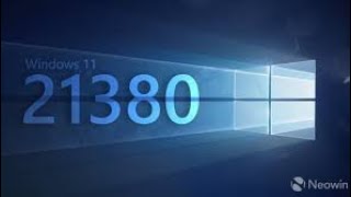 Windows 11 build 21380 Türkçe İnciliyoruz [upl. by Mag147]