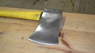 Axe Maintenance sharpening and polishing [upl. by Elijah988]