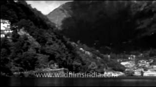 Archival footage of Jim Corbett himself and Nainital [upl. by Osner]