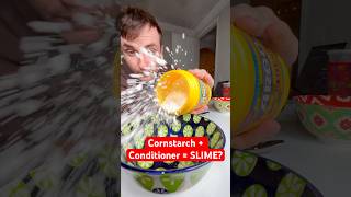 I Tried Cornstarch  Conditoner SLIME Recipe 🤔 DIY NO GLUE [upl. by Nodal416]