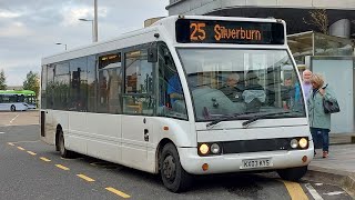 ALLISON AT545 Colchri Coaches Optare Solo M920 KX03 KYS on service 25 ex Stagecoach 47029 [upl. by Particia874]