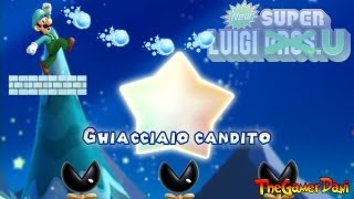 Lets Play New Super Luigi U  Ghiacciaio candito [upl. by Enyale474]