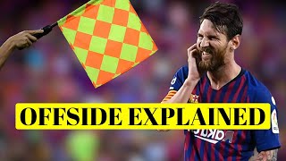 BASICS OF FOOTBALL  OFFSIDE RULE 2022 EXPLAINED [upl. by Ssac]