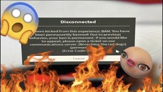 3 OF US GOT BANNED IN SCP SITE ROLEPLAY  Roblox [upl. by Nerret]