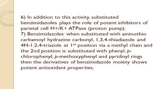 BENZIMIDAZOLE synthesis and reactions organic chemistry group WAD5 [upl. by Dotti]