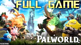 PALWORLD  Full Game Walkthrough  No Commentary [upl. by Imorej876]