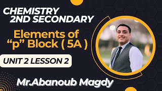 Elements of p block 2nd secondary lesson 2 chapter 4 2024 حل كتاب المعاصر كيمياء لغات [upl. by Reagen]