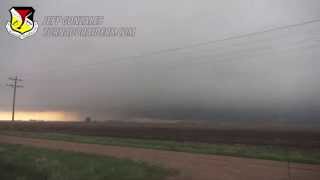 Timelapse Beginning of Sutton NE Tornado and satellite tornadoes [upl. by Eindys70]