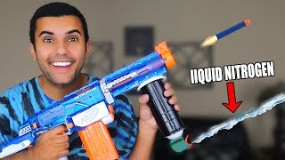 MOST DANGEROUS NERF MOD OF ALL TIME FREEZE RAY [upl. by Lisk]