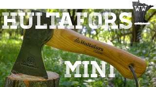 Hultafors Mini Trekking Axe Test and Review [upl. by Violette]