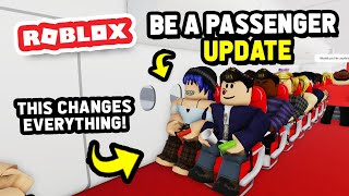 Be a PASSENGER UPDATE in Cabin Crew Simulator Roblox [upl. by Arriat]