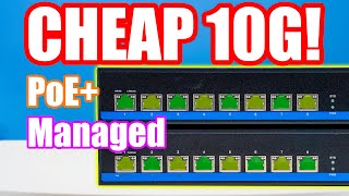 THIS is the Cheapest 8Port 10GbaseT 10GbE Switch [upl. by Aneehsram133]