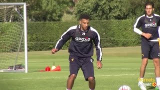 PLAYER CAM Etienne Capoue In Watford Training [upl. by Gnal629]