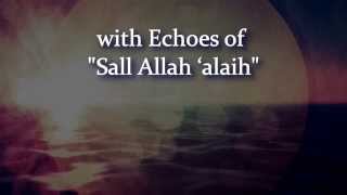 Echoes  Nader Khan Lyric Video NEW NASHEED 2015 WATER SHARETHEPROPHET QUENCHTHETHIRST [upl. by Nelhsa]