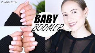 Babyboomer Nägel mit UVLack selber machen  Nails »Lalalunia« [upl. by Tewell]