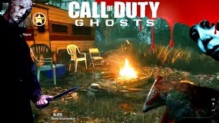 Call of Duty Ghosts  MICHAEL MYERS Feldbefehl Multiplayer Gameplay FOG COD Ghost Onslaught DLC [upl. by Fisa]