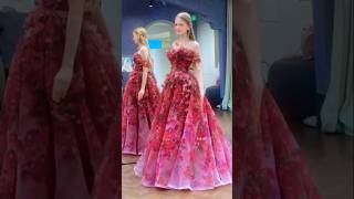 DisneyInspired couture Gowns for Modern Princesses🤌fashion dress viralvideo shortvideos disney [upl. by Annoyek108]