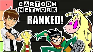 Cartoon Network Shows Tierlist ft Tyler The Memer [upl. by Annayrb]