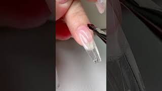 Apply Gel nail nails viralnails simplenails [upl. by Wandie]