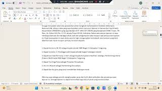 Cara Membuat Nomor Halaman Berbeda Angka dan Romawi MS WORD [upl. by Vizza]