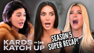 The Kardashians BEST Of Season 5 SUPER Recap  Kards Katch Up with E News [upl. by Erreid]