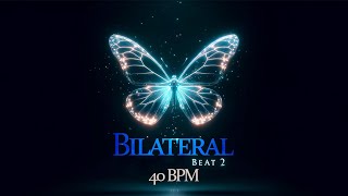 Solo Bilateral Beat 2  40 BPM  10 Hour Dark Screen  Anxiety PTSD Stress Insomnia Release [upl. by Notlew]