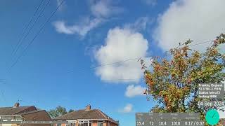 4th September 2024 Wirral weather timelapsemp4 [upl. by Llennhoj]